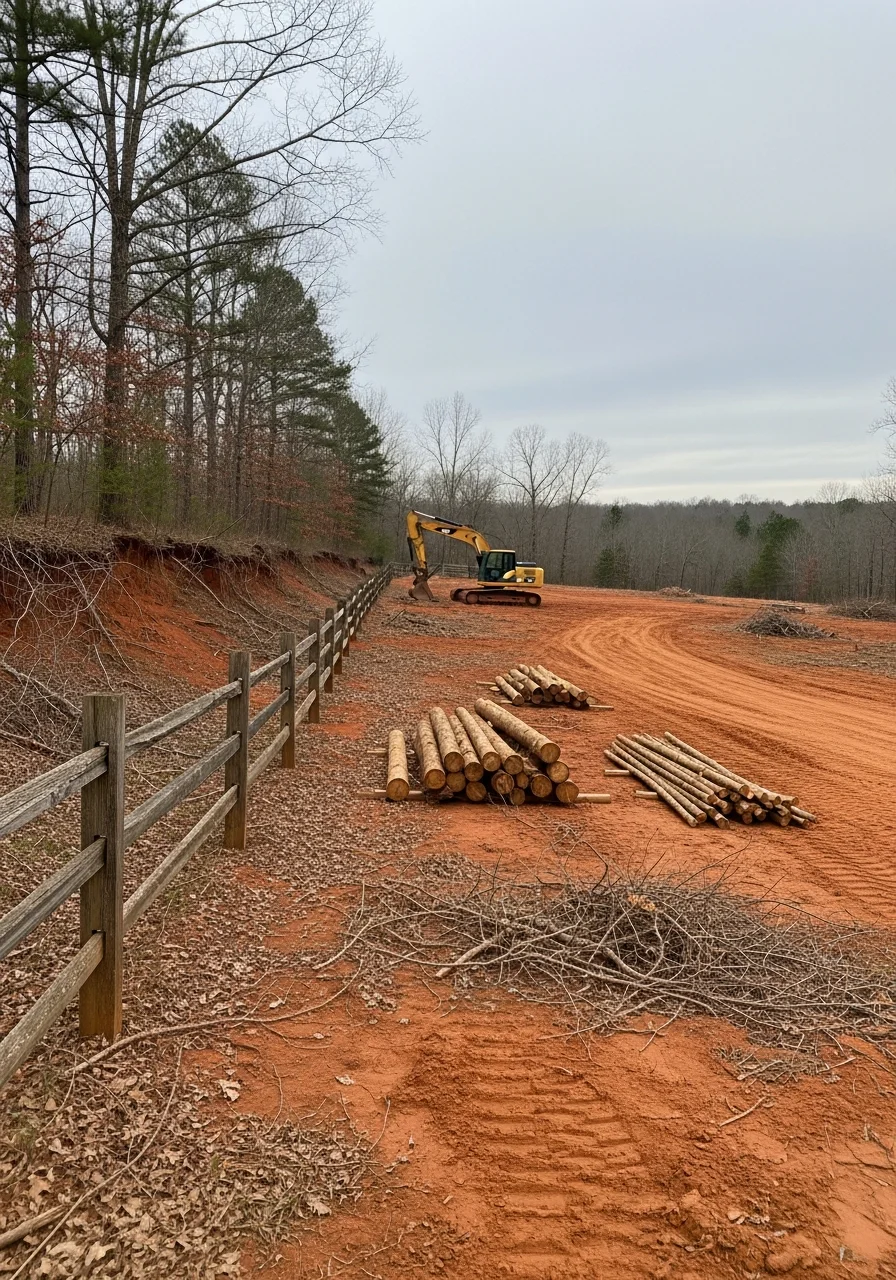 Professional workmanship detail on a Winston County rural property improvement project.